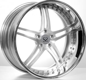 Hyper strieborné kované kolesá 3 kované