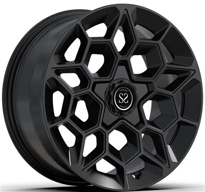 ET15 24X10J 6x139.7 4x4 štýlové saténové čierne ráfiky pre Cadillac Escalade