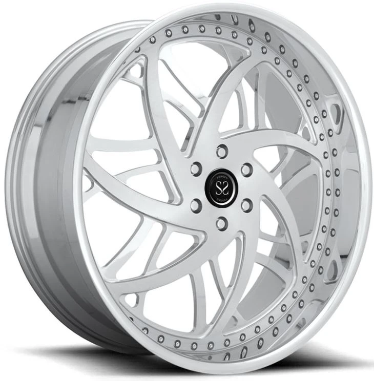 22x12 Nový štýl 4x4 Customzed 2-PC kované kolesá pre Lamborghini, Ferrari, Toyota, Nissan, Audi, Porsche, McLaren Chevy Corvette