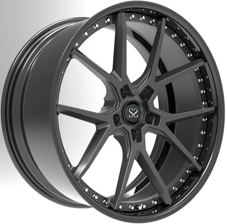 22x13J New Style 2PC kované kolesá pre Lamborghini, Ferrari, Toyota, Nissan, Audi, Porsche, Mclaren Chevy Corvette