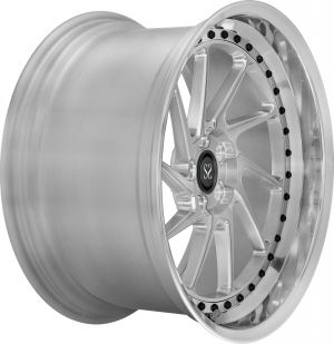 Brúsené 2-dielne kované kolesá Hyper Silver